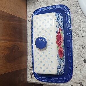 Pioneer Woman butter dish